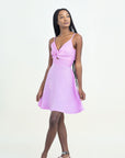 SUSY SHORT LINEN DRESS