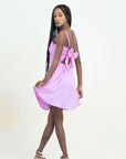 SUSY SHORT LINEN DRESS