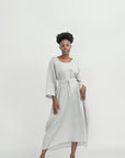 GERMANA LONG 3/4 SLEEVE DRESS