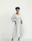 GERMANA LONG 3/4 SLEEVE DRESS