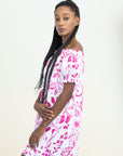 SUSANNA SHORT LINEN DRESS