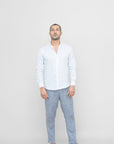 POSILLIPO LONG LINEN TROUSERS