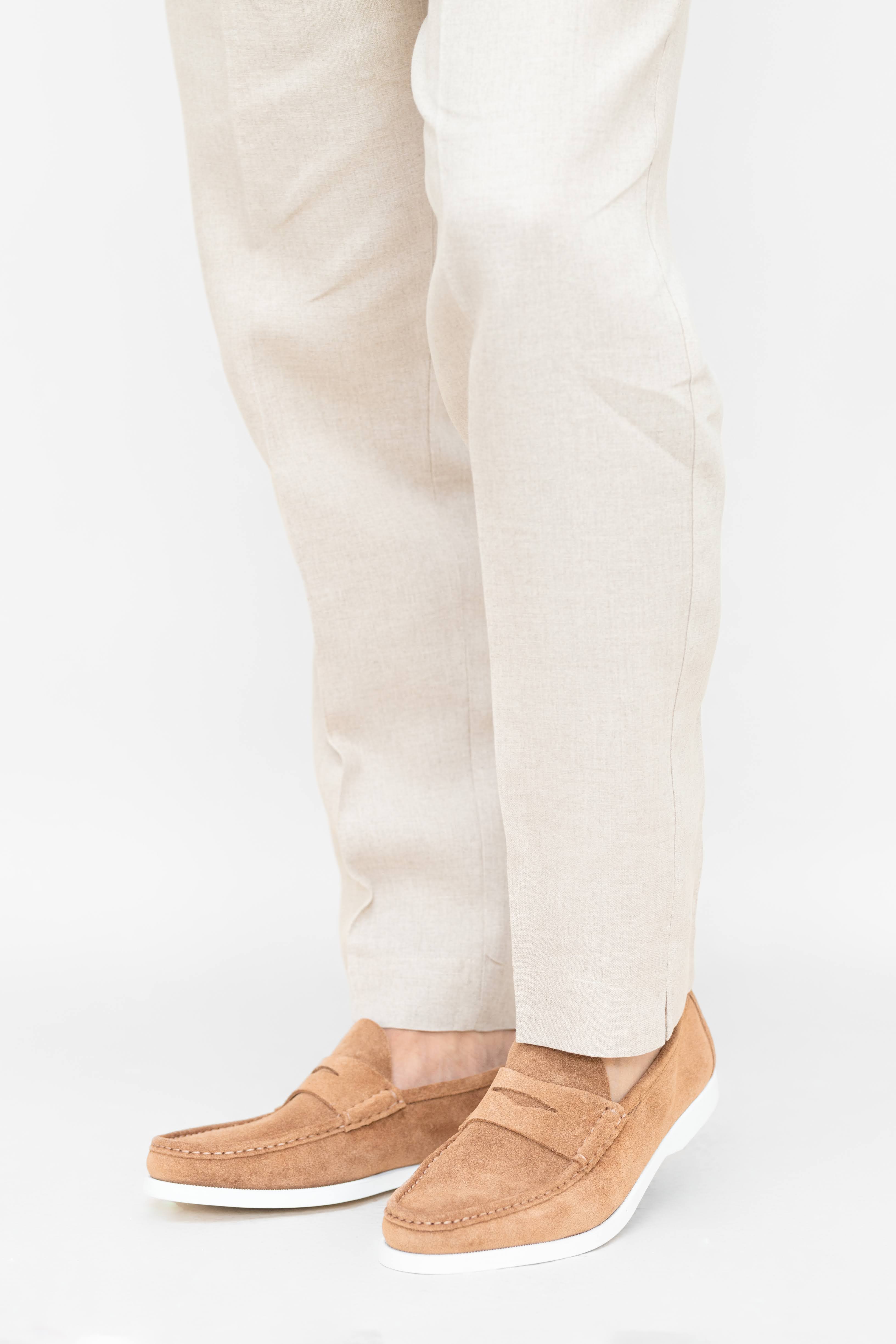 POSILLIPO LONG LINEN TROUSERS – Mediterraneo Boutique Italiana