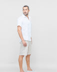 CLASSIC SHORT SLEEVE LINEN SHIRT
