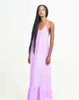 MATALA LONG LINEN DRESS