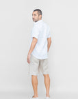 CLASSIC SHORT SLEEVE LINEN SHIRT