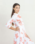 BEATRICE LONG LINEN DRESS