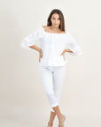 ELENA LINEN BOLERO