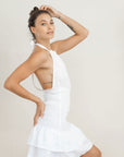 VESTIDO CORTO LINO XINA