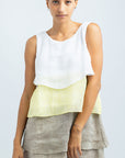 OLIVIA SHORT LINEN DRESS