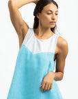 CRISTINA MIDI LINEN DRESS