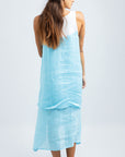 CRISTINA MIDI LINEN DRESS