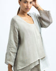 BLUSA LINO MIDI GIOIA