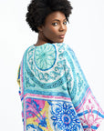 GERMANA LONG 3/4 SLEEVE DRESS