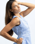 LISA LONG LINEN DRESS