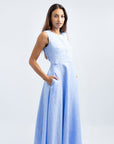 LISA LONG LINEN DRESS