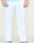 GIULIO LONG LINEN TROUSERS