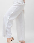 LIA PEARL BUTTONS LINEN PANTS