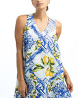 MIKONOS SHORT LINEN DRESS