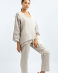 BLUSA LINO MIDI GIOIA