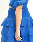SARA LINEN MINISKIRT