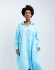 ALEXA MIDI LINEN DRESS