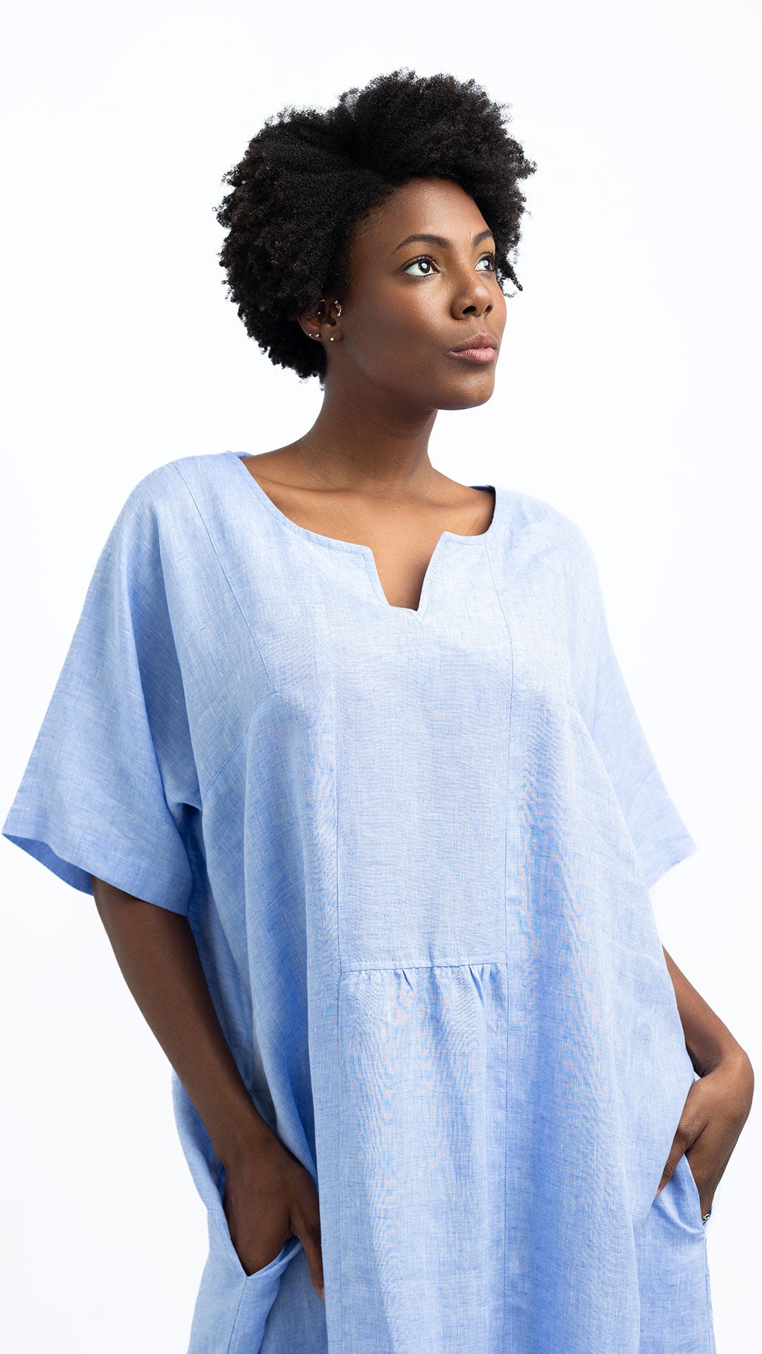 HYDRA LONG LINEN DRESS Mediterraneo Boutique Italiana HYDRA LONG LINEN DRESS Mediterraneo Boutique Italiana