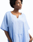HYDRA LONG LINEN DRESS
