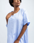 HYDRA LONG LINEN DRESS
