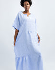HYDRA LONG LINEN DRESS