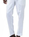 POSILLIPO LONG LINEN TROUSERS