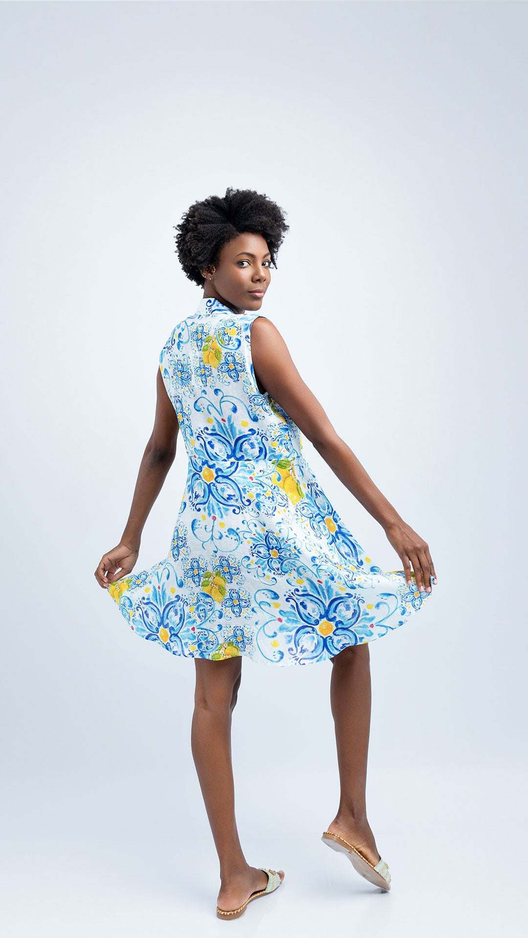 CODET SHORT LINEN SARIAN – Mediterraneo Boutique Italiana