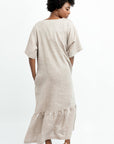 VESTIDO LARGO LINO HYDRA