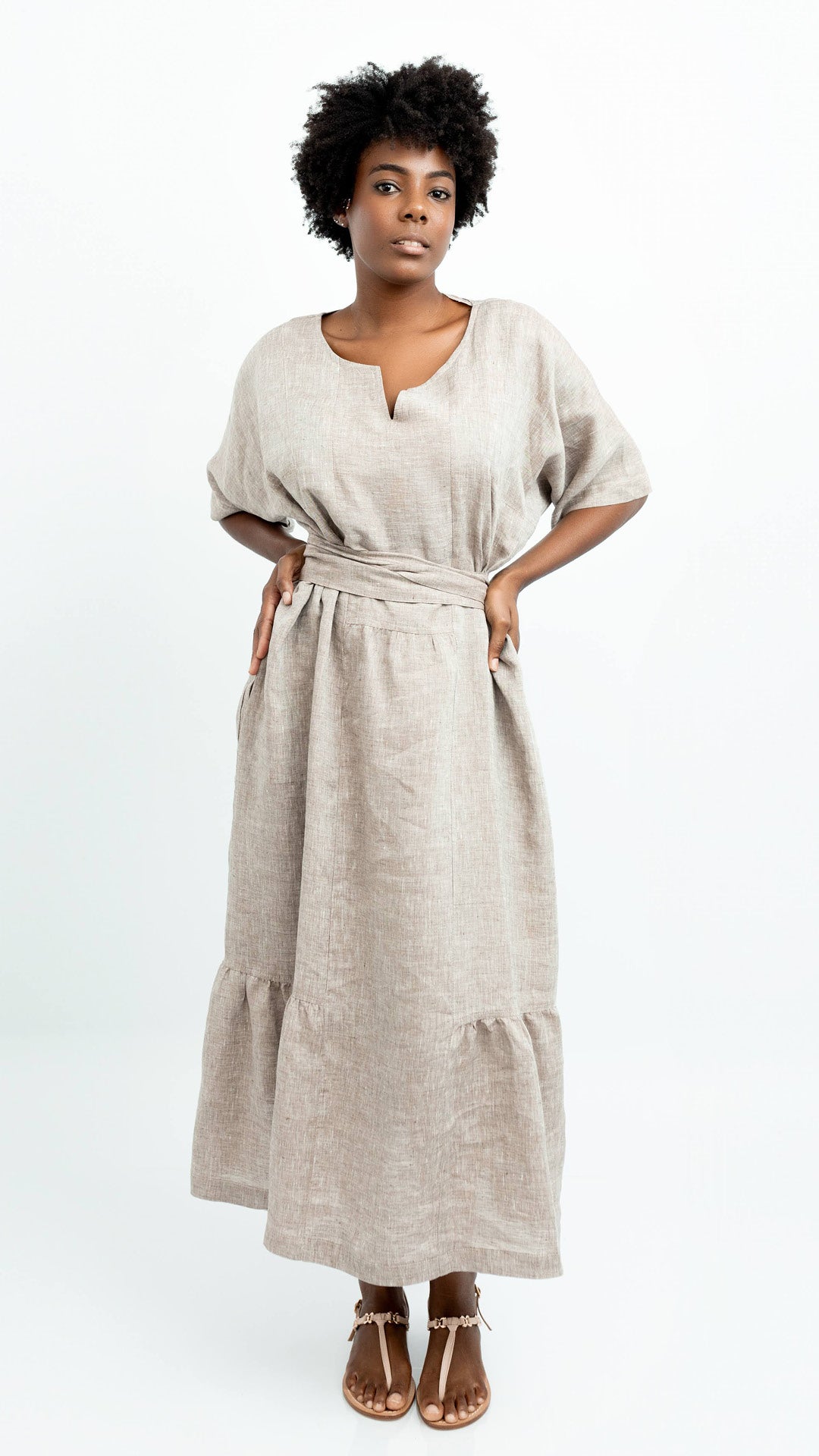 CALYPSO LINEN BELT  Mediterraneo Boutique Italiana