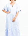 HYDRA LONG LINEN DRESS