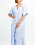 HYDRA LONG LINEN DRESS