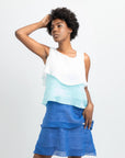 OLIVIA SHORT LINEN DRESS