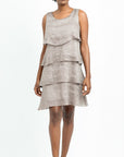 OLIVIA SHORT LINEN DRESS