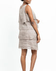 OLIVIA SHORT LINEN DRESS