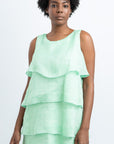OLIVIA SHORT LINEN DRESS