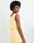 OLIVIA SHORT LINEN DRESS