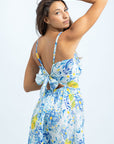 SUSY SHORT LINEN DRESS