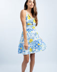 SUSY SHORT LINEN DRESS