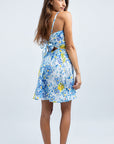 SUSY SHORT LINEN DRESS