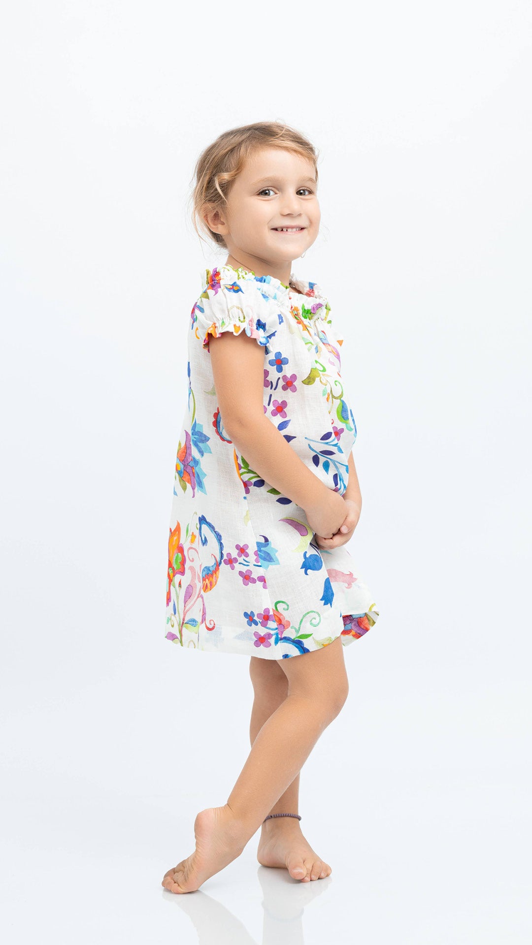 SUSANNA KID LINEN DRESS