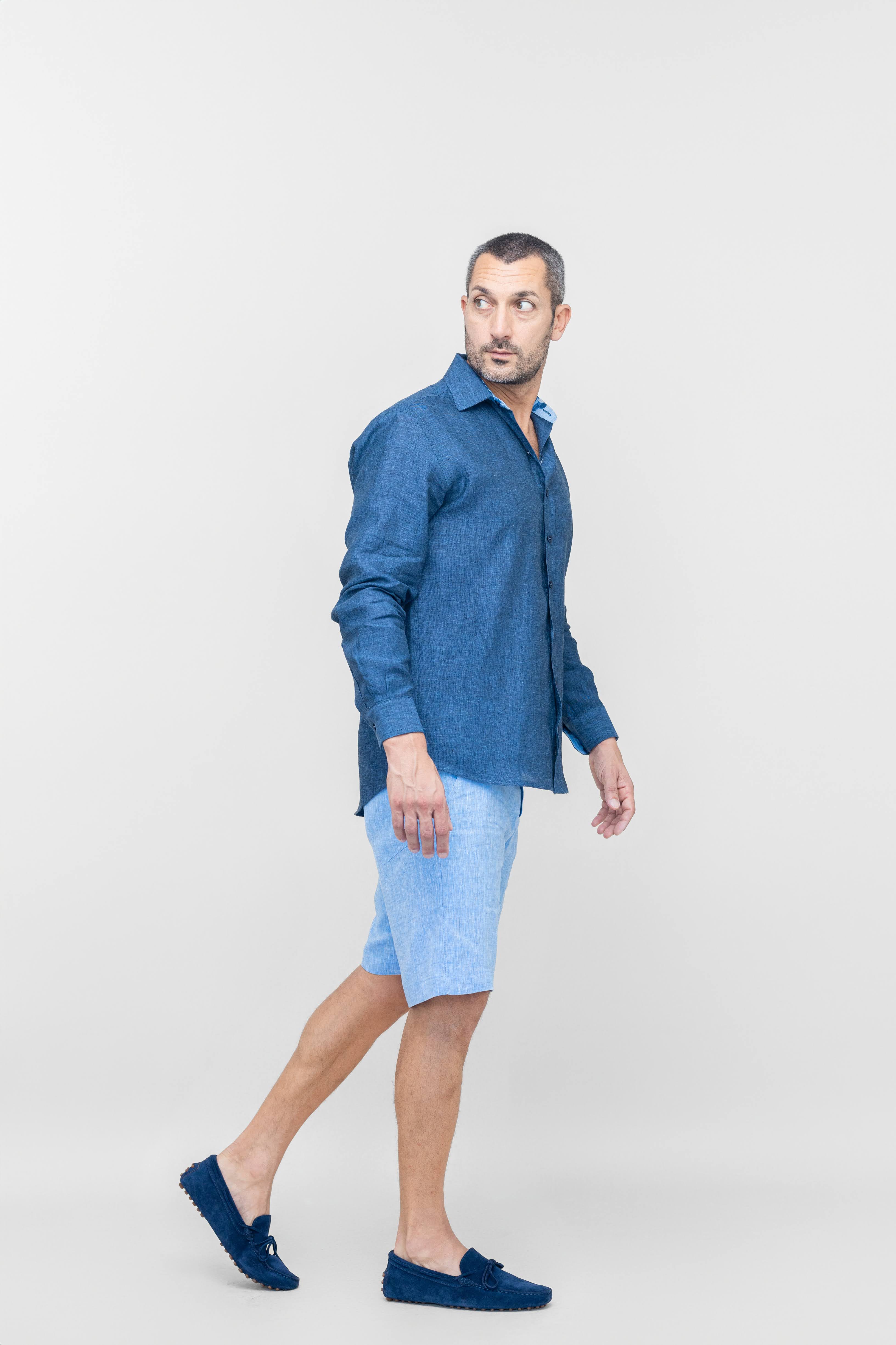 CLASSIC LONG SLEEVE LINEN SHIRT