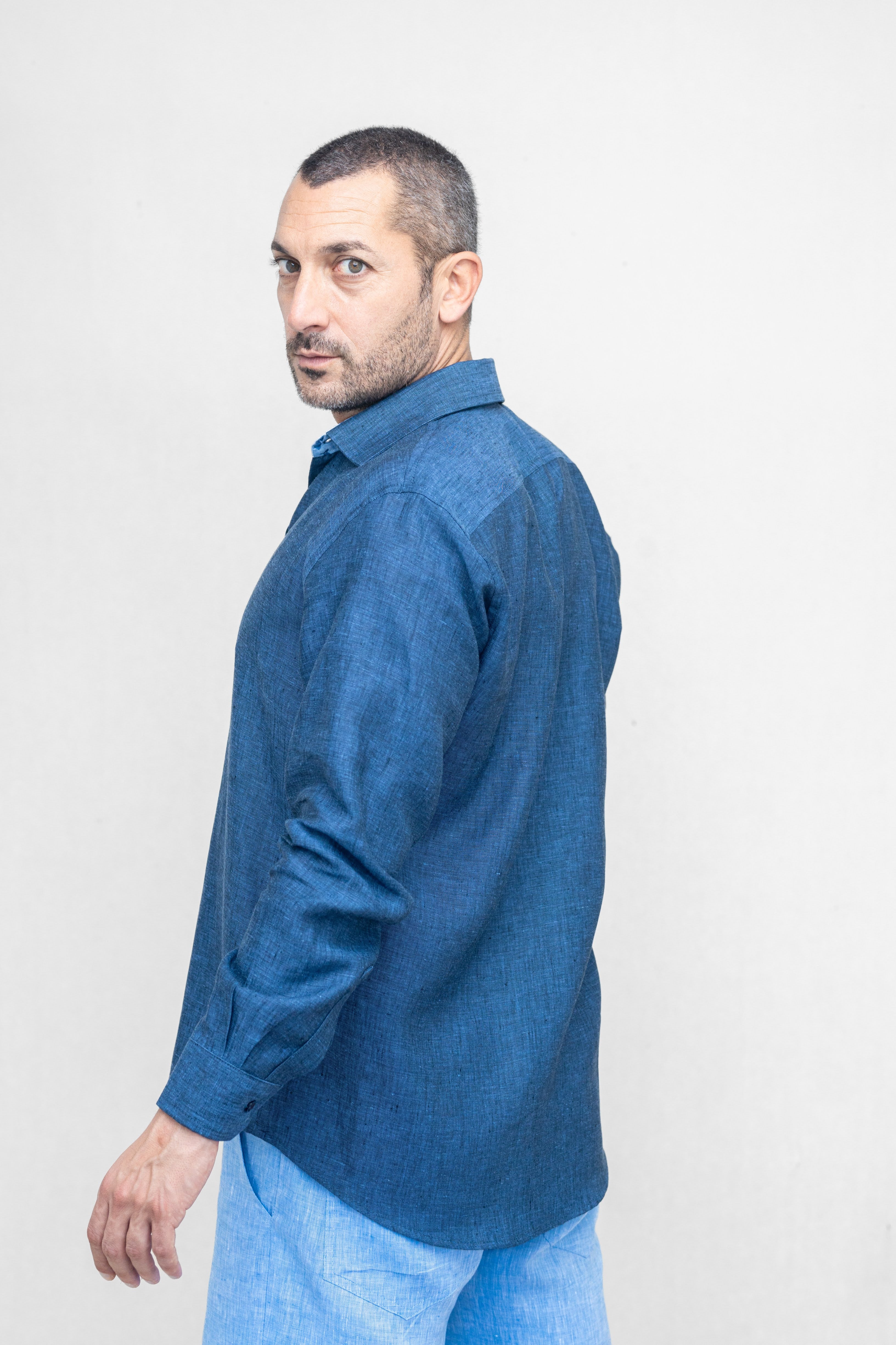 CLASSIC LONG SLEEVE LINEN SHIRT