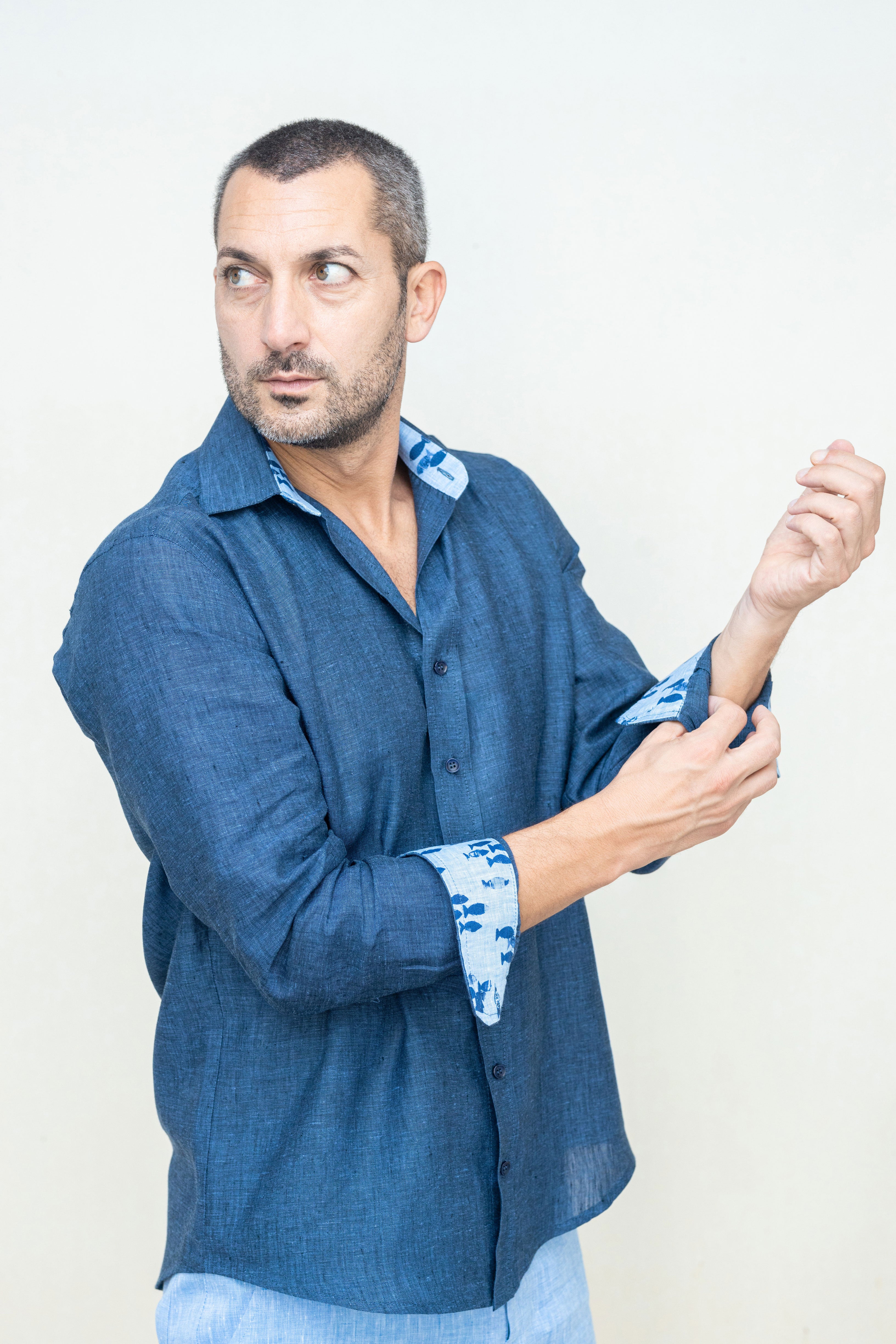 CLASSIC LONG SLEEVE LINEN SHIRT